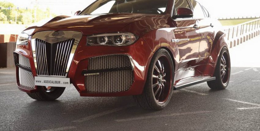 زشت ترین تیونینگ برای بامو X6