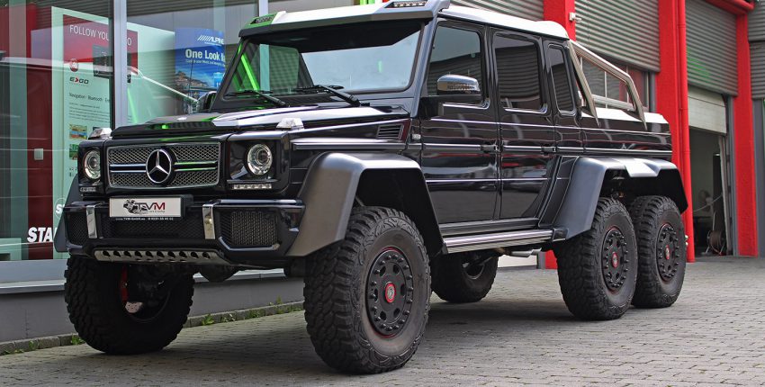 فروش مرسدس بنز G63 AMG 6×6 در ایران + قیمت