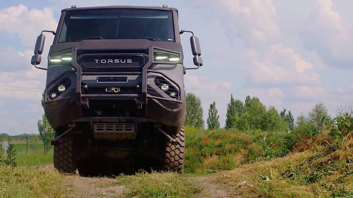 تورسوس , اولین اتوبوس آفرود جهان معرفی شد