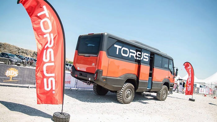 تورسوس , اولین اتوبوس آفرود جهان معرفی شد