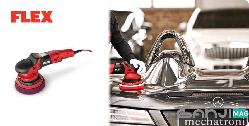 پولیشر اوربیتال مخصوص پولیش بدنه ماشین سایز 15 فلکس-Flex مدل XFE 7-15