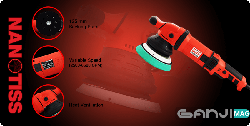 Nanotiss Buff Orbital Polisher