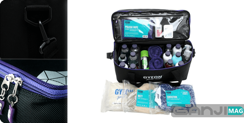 کیف ابزار بزرگ GYEON مخصوص نگهداری لوازم دیتیلینگ خودرو مدل Q2M Detailing Bag جیون کوارتز