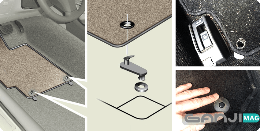 install car floor mat