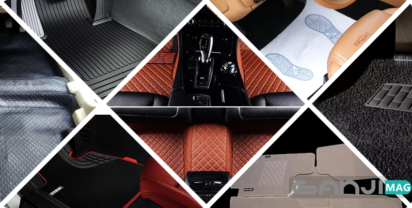 متریال انواع کفپوش خودرو