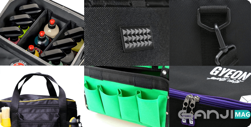 detailing bag features