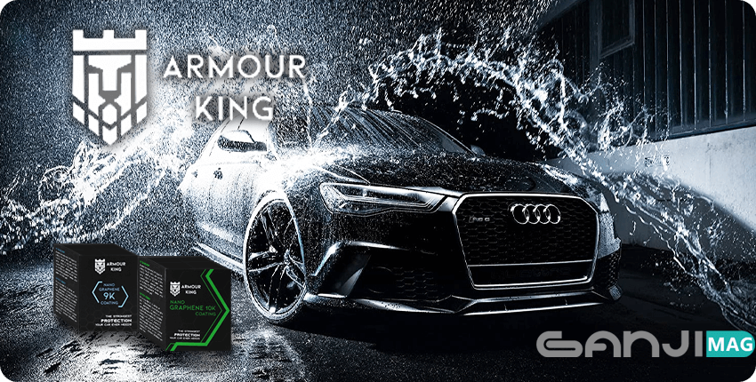 وشش نانو گرافین آرمور کینگ نانو سرامیک مخصوص بدنه خودرو Armour King Nano Graphene 10K Coating