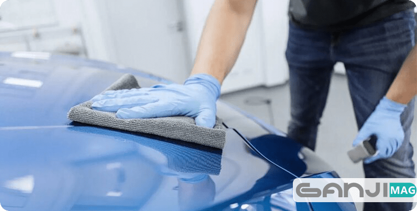 دستمال اجرای واکس و سرامیک کوکمی Koch Chemie Coating Towel