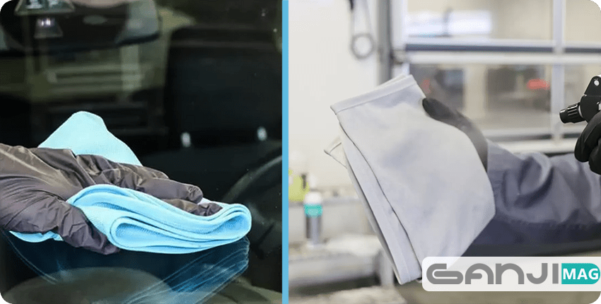 دستمال مخصوص شیشه کوکمی Koch Chemie Pro Glass Towel