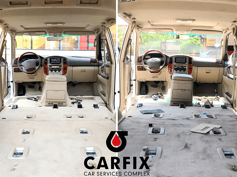 مرکز دیتیلینگ حرفه ای خودرو کارفیکس - Carfix