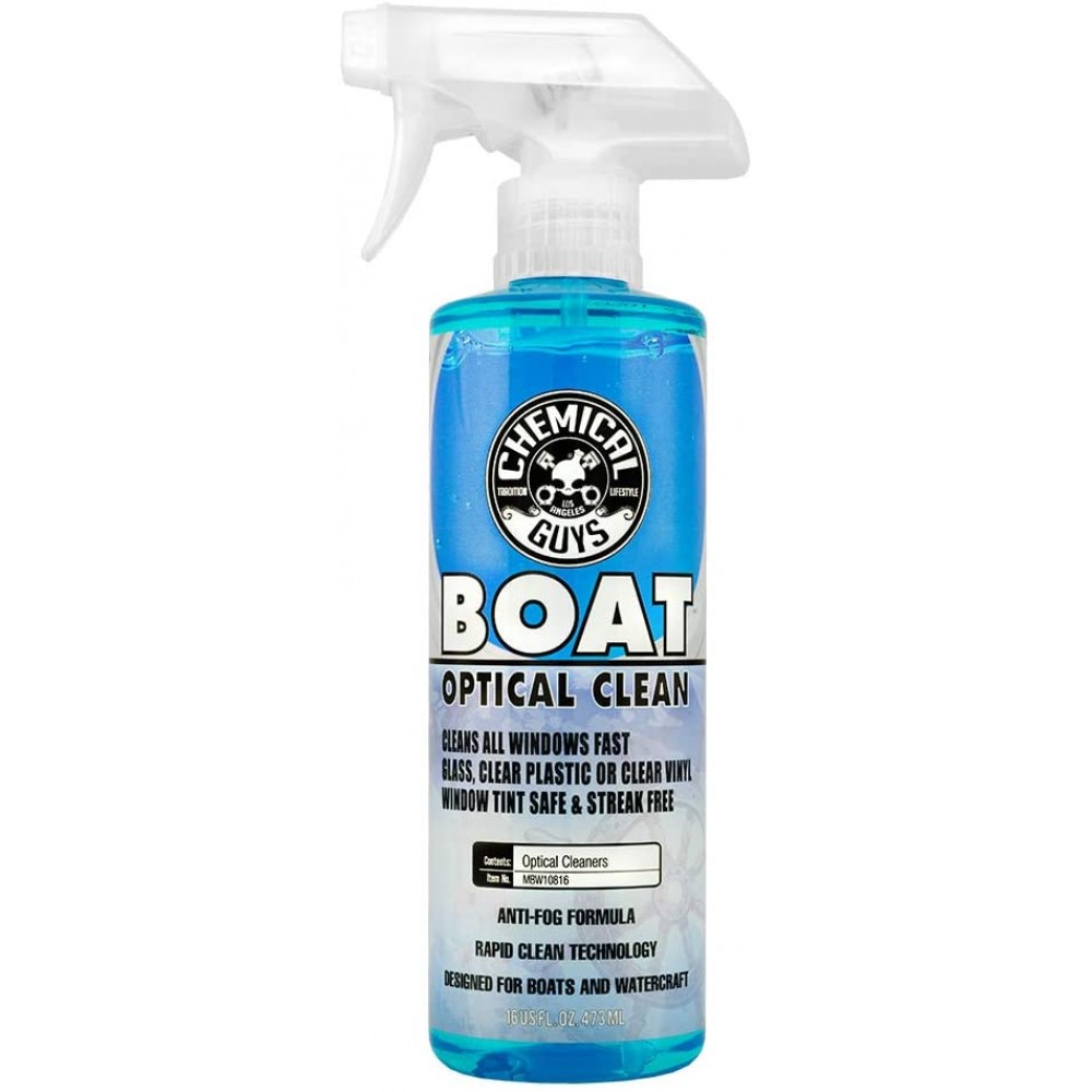اسپری تمیز کننده و براق کننده شیشه مخصوص قایق کمیکال گایز Chemical Guys MBW10816