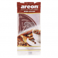 خوشبوکننده کارتی مخصوص خودرو آرئون Areon مدل Mon با رایحه Coffee