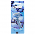 خوشبوکننده آویز خودرو آرئون مدل مایع 5 میلی‌لیتر با رایحه اکسیژن Areon Liquid Oxygen Air Freshener