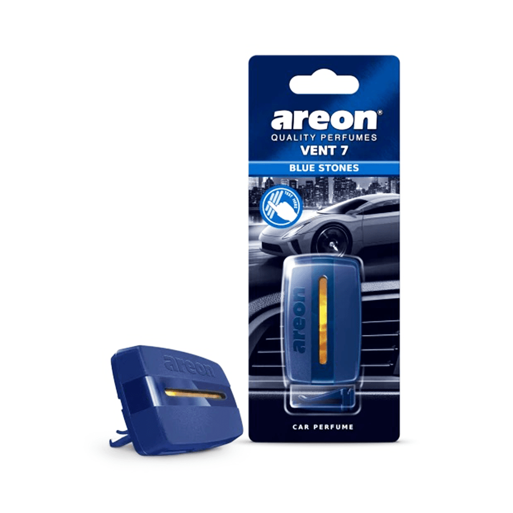 خوشبو کننده دریچه‌ای آرئون با رایحه Blue Stones مخصوص خودرو Areon Vent 7 Air Freshener