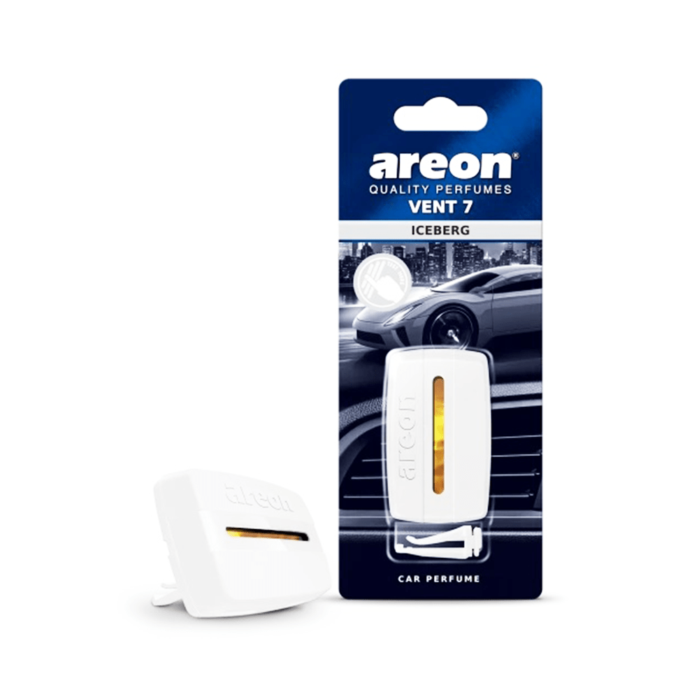 خوشبو کننده دریچه‌ای آرئون با رایحه Iceberg مخصوص خودرو Areon Vent 7 Air Freshener