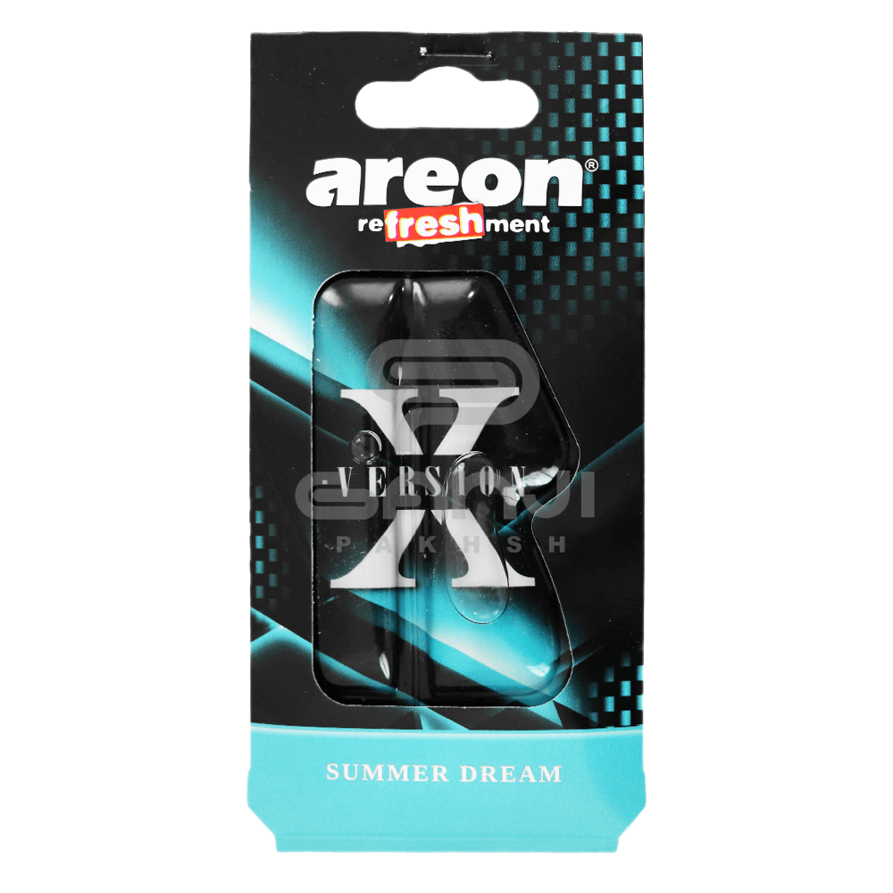 خوشبو کننده آویز آرئون با رایحه Summer Dream مدل ایکس ورژن Areon X Version Air Freshener