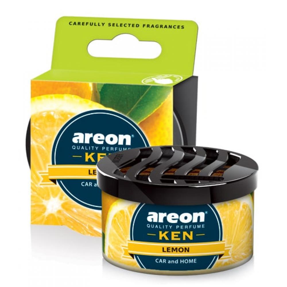 خوشبوکننده قوطی مخصوص خودرو آرئون Areon مدل Ken کن با رایحه Lemon