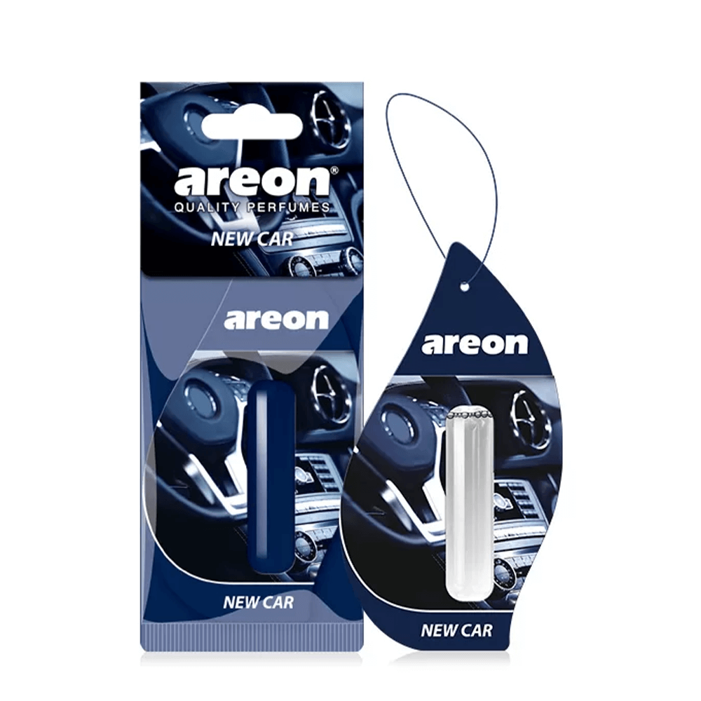خوشبوکننده آویز مخصوص خودرو آرئون 5 میلی لیتر Areon مدل Liquid با رایحه New Car