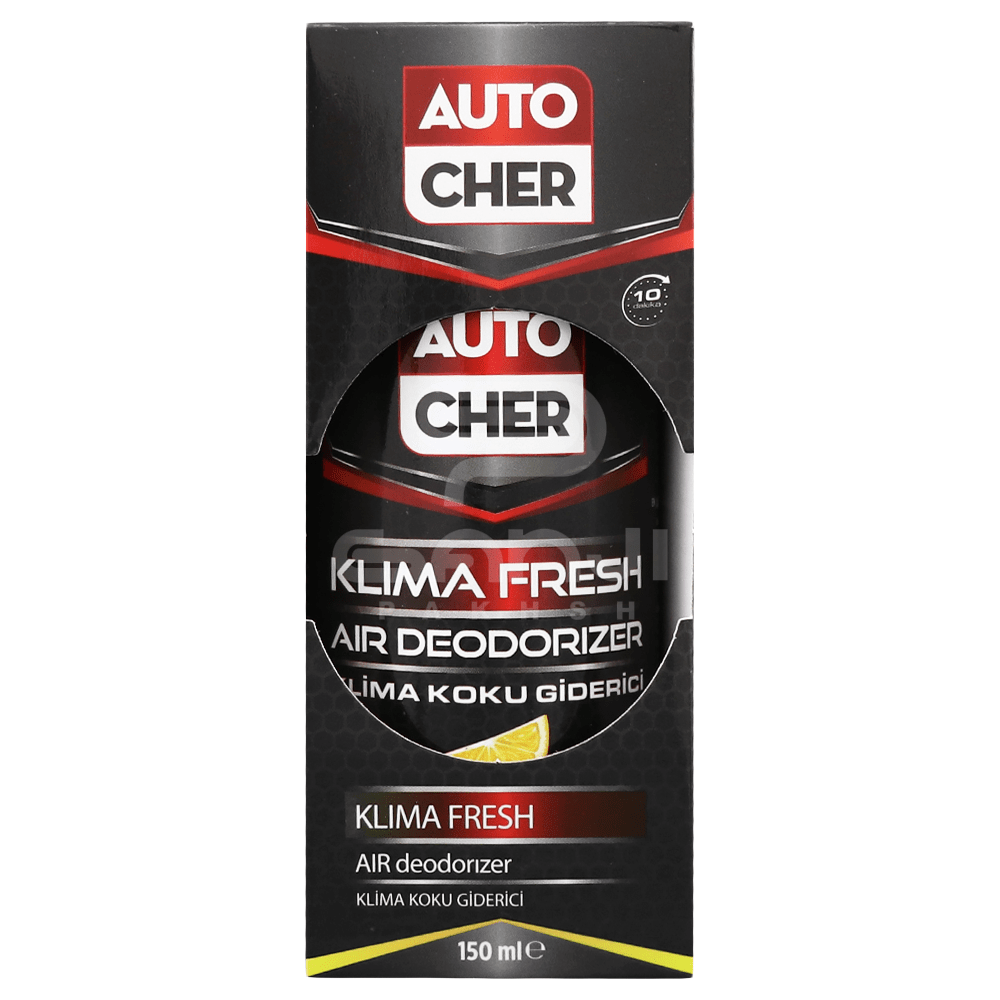 اسپری تمیزکننده آنتی باکتریال داخل خودرو با رایحه لیمو اتوچر-AutoCher Air Deodorizer