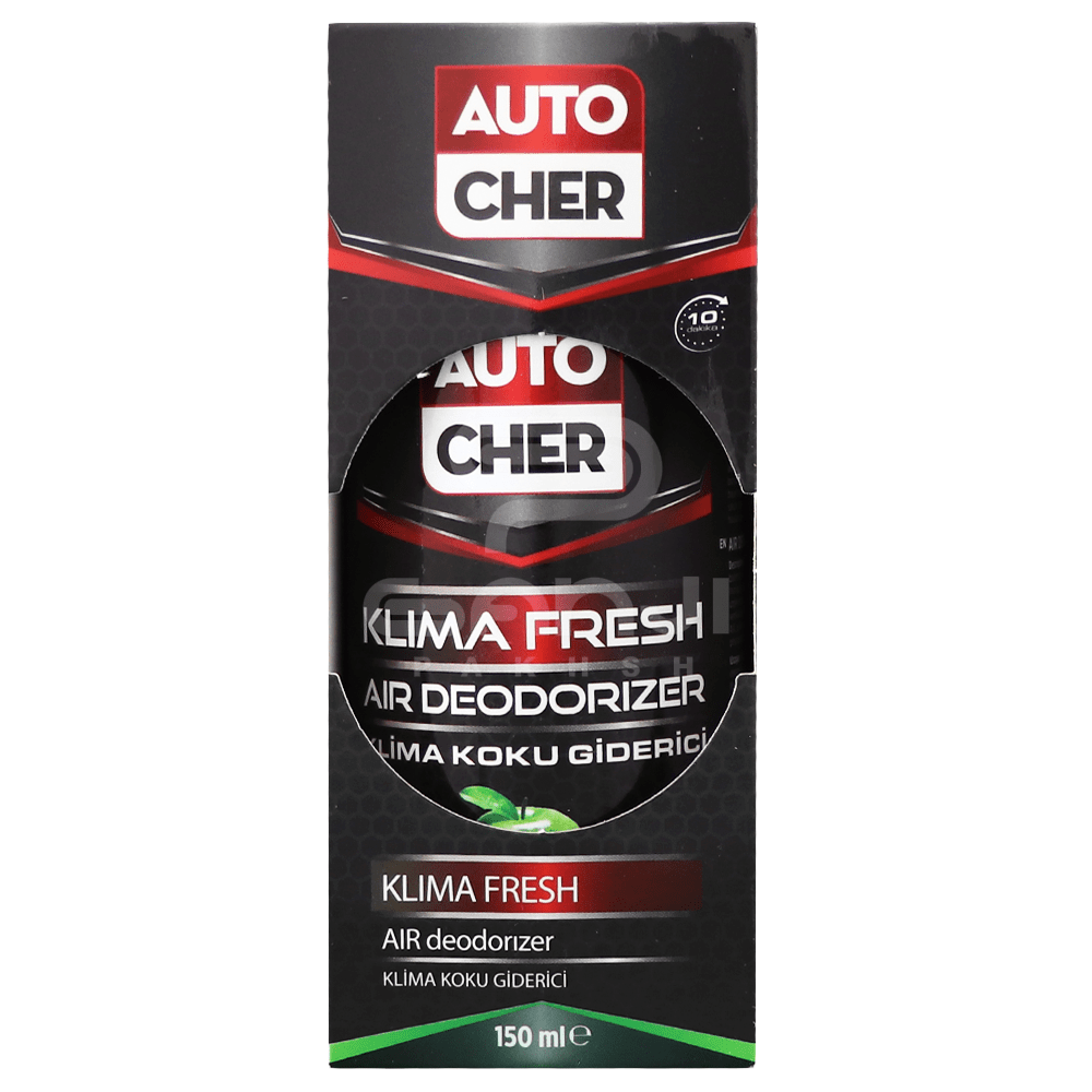 اسپری تمیزکننده آنتی باکتریال داخل خودرو با رایحه سیب اتوچر-AutoCher Air Deodorizer