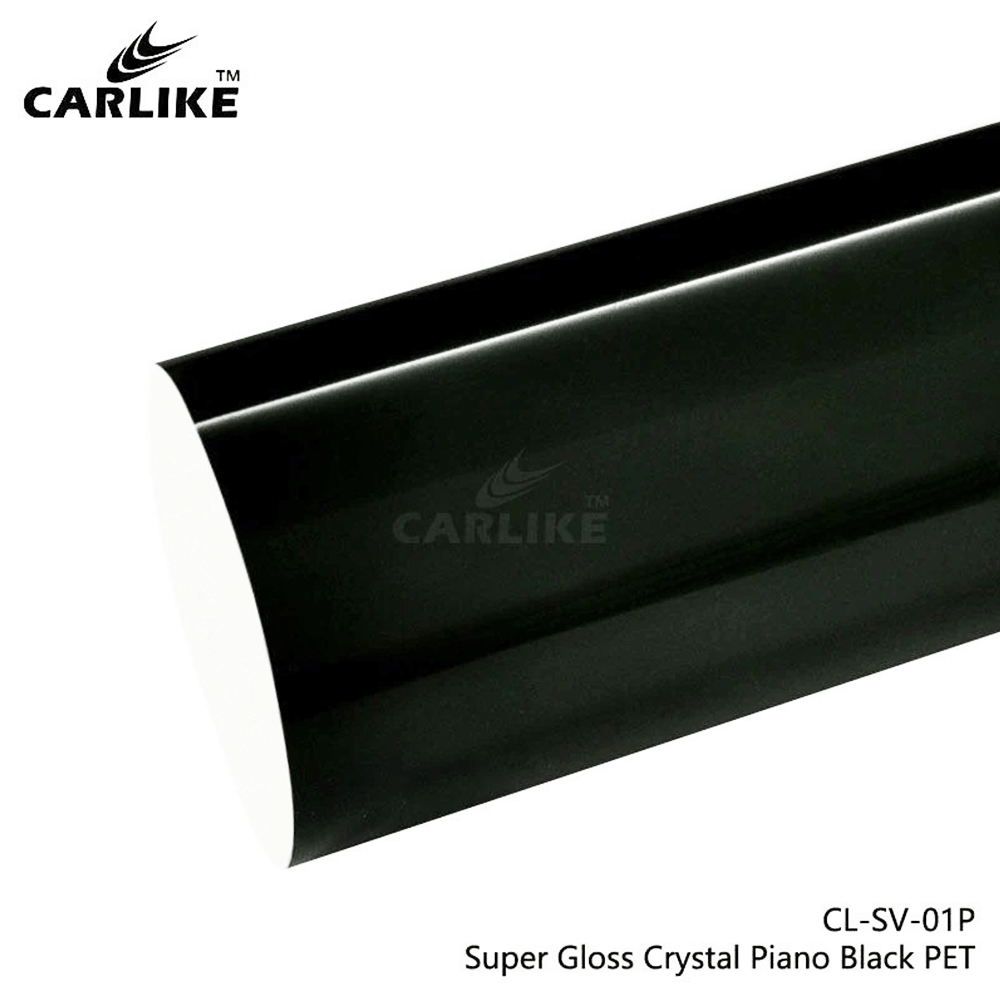 کاور PPF کارلایک رنگ مشکی کریستال براق محافظ بدنه خودرو Carlike Supper Gloss Crystal Black Vinyl 