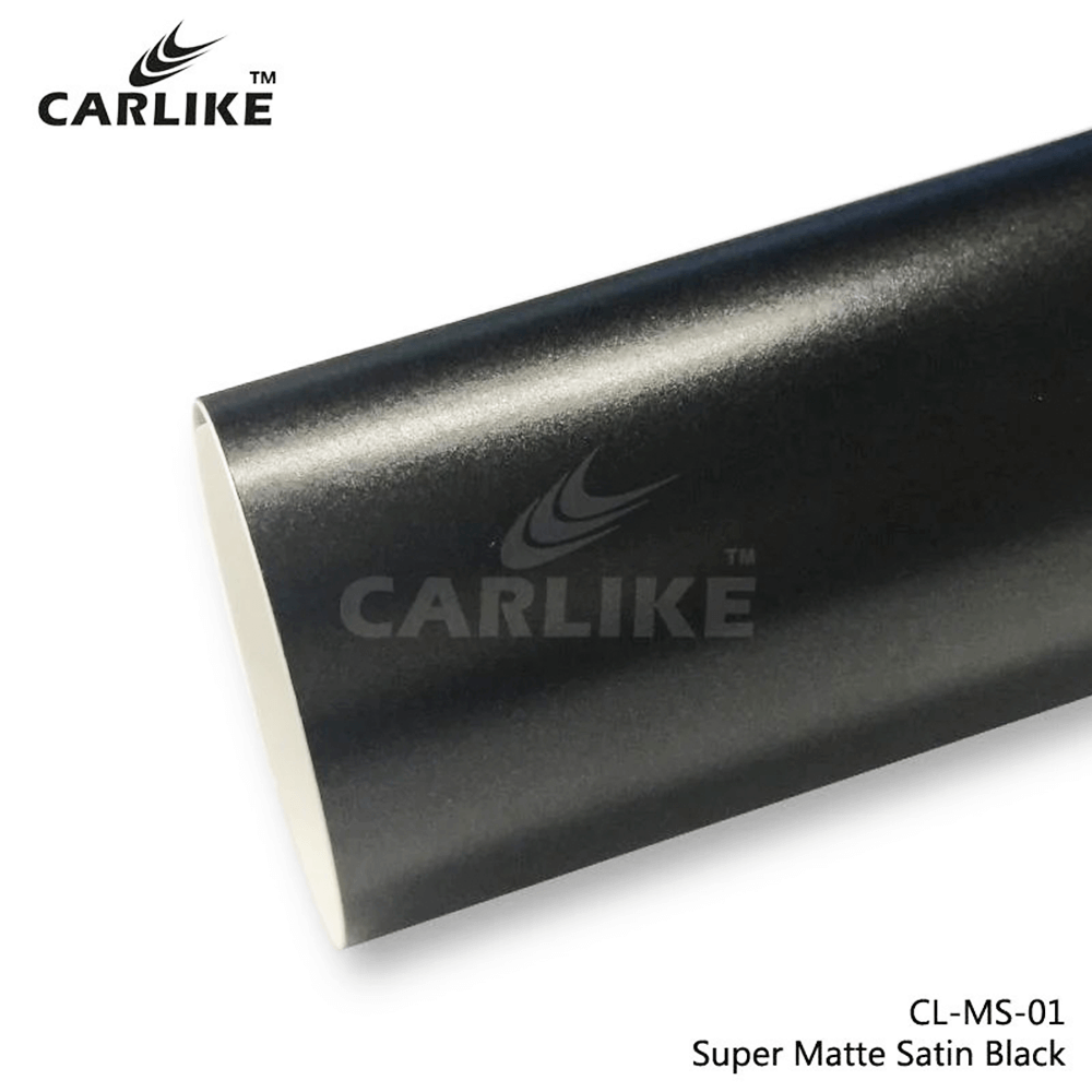 کاور PPF کارلایک رنگ مشکی ساتن سوپر مات محافظ بدنه خودرو Carlike Super Matte Satin Black Vinyl
