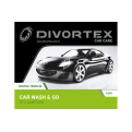 محلول شامپو نانو مخصوص شستشوی خودرو 25 لیتری مدل WASH & GO دیورتکس-Divortex