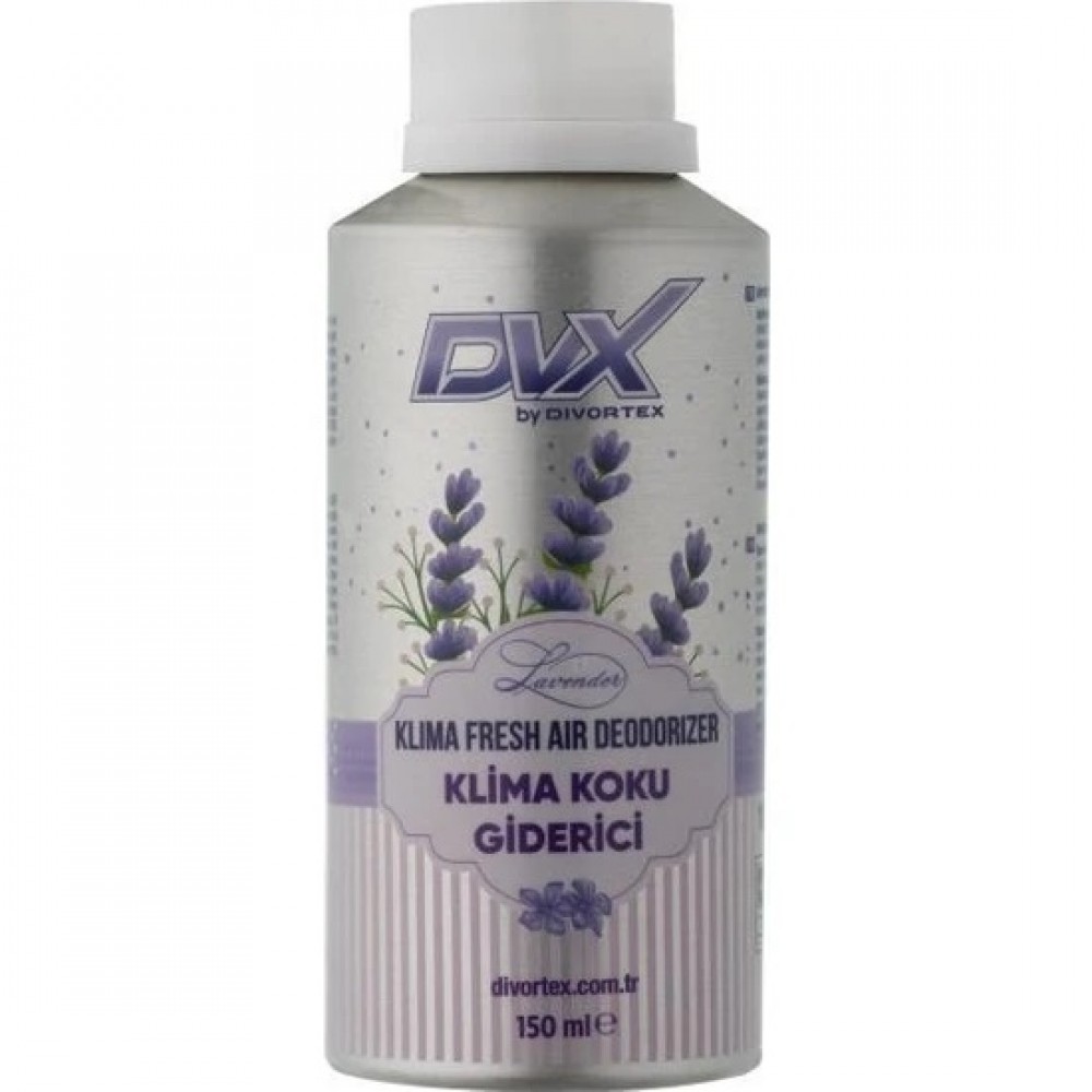 اسپری خوشبوکننده و از بین برنده بوی بد داخل خودرو با رایحه اسطوخودوس دیورتکس Divortex Lavender Klima Fresh Deodorizer