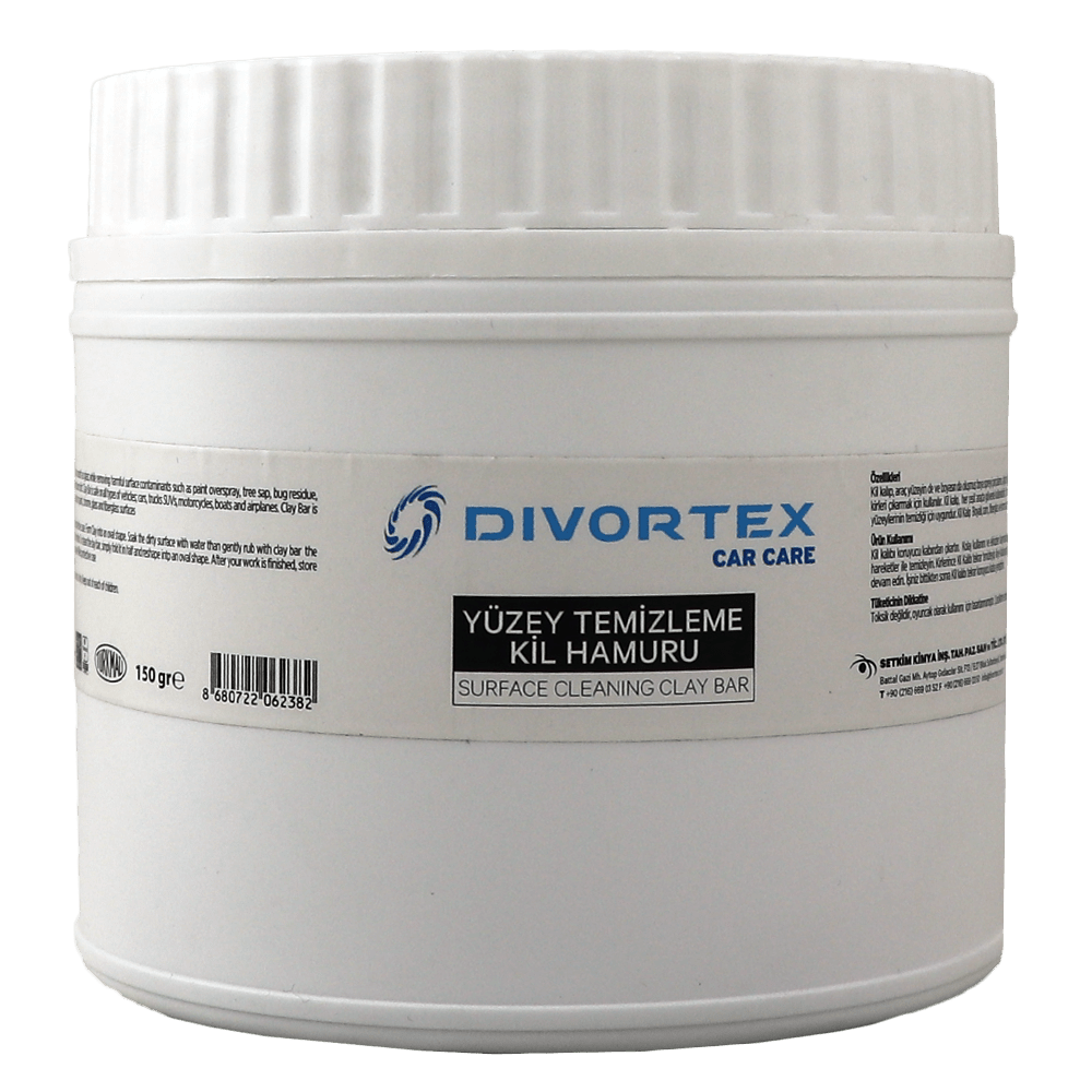 خمیر کلی خمیر پاک کننده مخصوص استفاده قبل از پولیش بدنه خودرو دیورتکس-Divortex Surface Cleaning Clay Bar