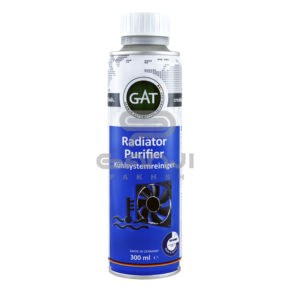 مایع باز و تمیز کننده رادیاتور خودرو GAT مدل Radiator Purifier