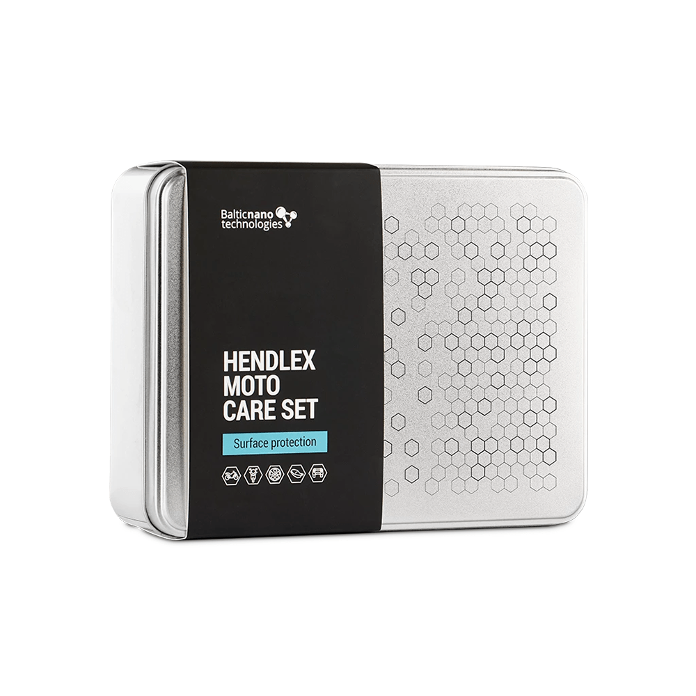 کیت پوشش نانو سرامیک 9H هندلکس مخصوص مراقبت از موتورسیکلت Hendlex Moto Care Set