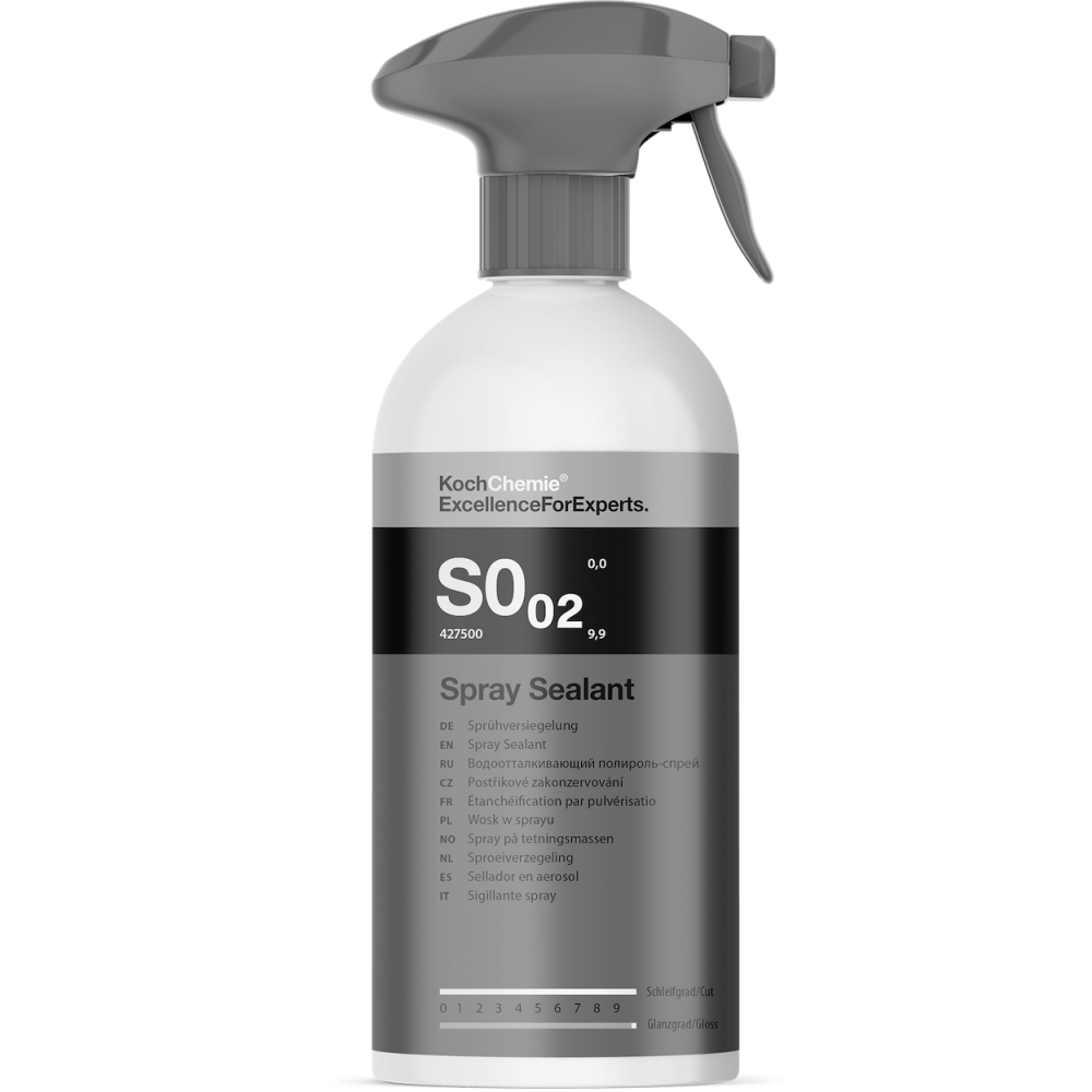 پوشش محافظ نانو کوکمی-کخ کیمی آبگریز کننده مخصوص بدنه خودرو Koch Chemie S0.02 Spray Sealant