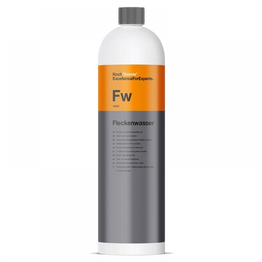 تمیز کننده و آماده ساز رنگ بدنه خودرو کوکمی-کخ کیمی مخصوص بدنه خودرو Koch Chemie Fw Stain & Wax Remover