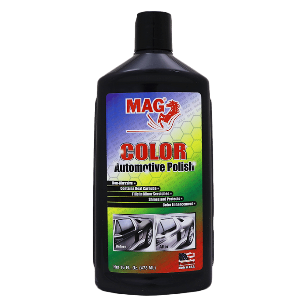 پولیش و واکس رنگی مشکی مخصوص بدنه خودرو مگ-MAG Color Automotive polish