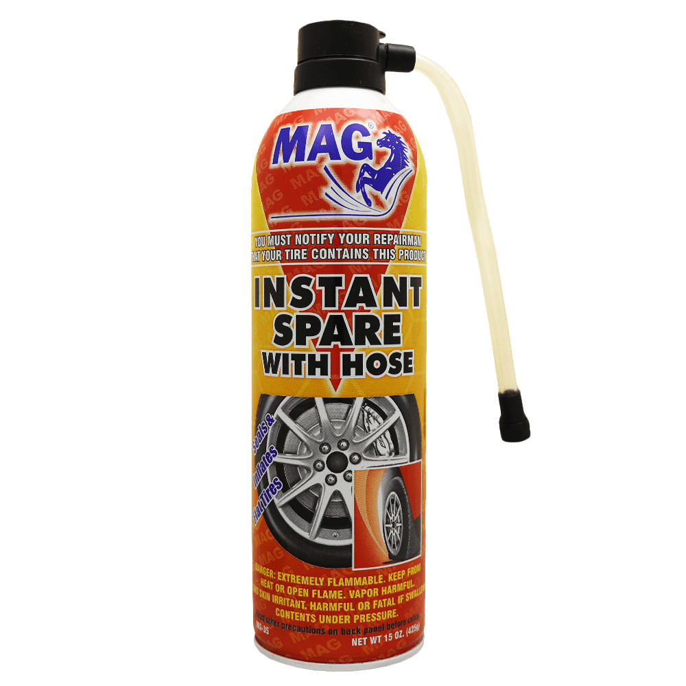 اسپری پنچری مخصوص پنچرگیری لاستیک خودرو مگ-MAG Instant Spare With Hose