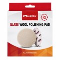 پد نمدی پولیش شیشه مکس‌شاین 130 میلی‌متر بسته 2 عددی MaxShine Glass Wool Polishing Pad