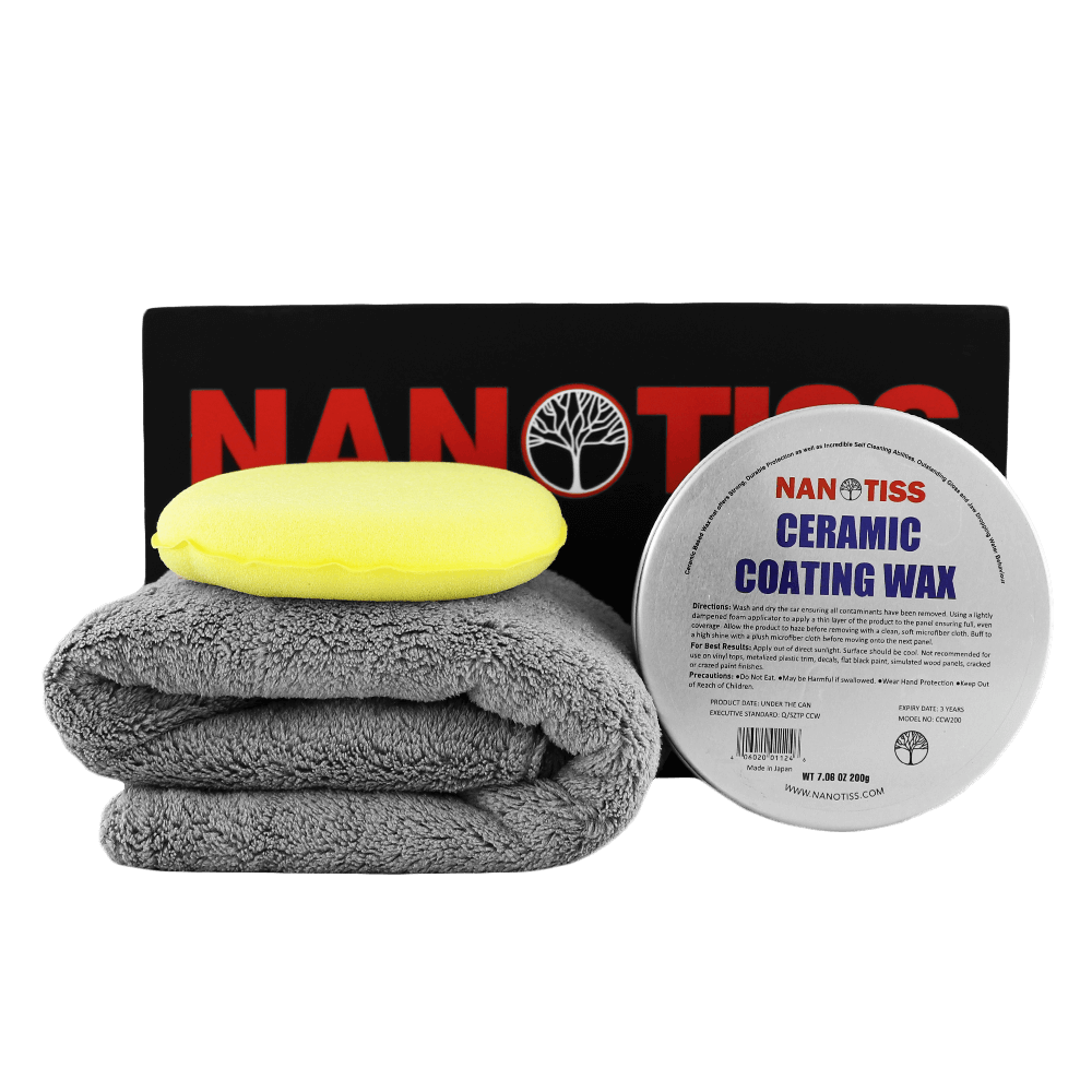 سرامیک واکس کاسه ای 12 ماهه نانوتیس پوشش محافظ و براق کننده مخصوص کلیه سطوح خودرو NanoTiss Ceramic Coating Wax