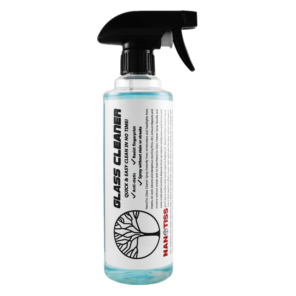 اسپری شیشه پاک کن نانوتیس تمیز کننده شیشه و آینه های خودرو NanoTiss Glass Cleaner