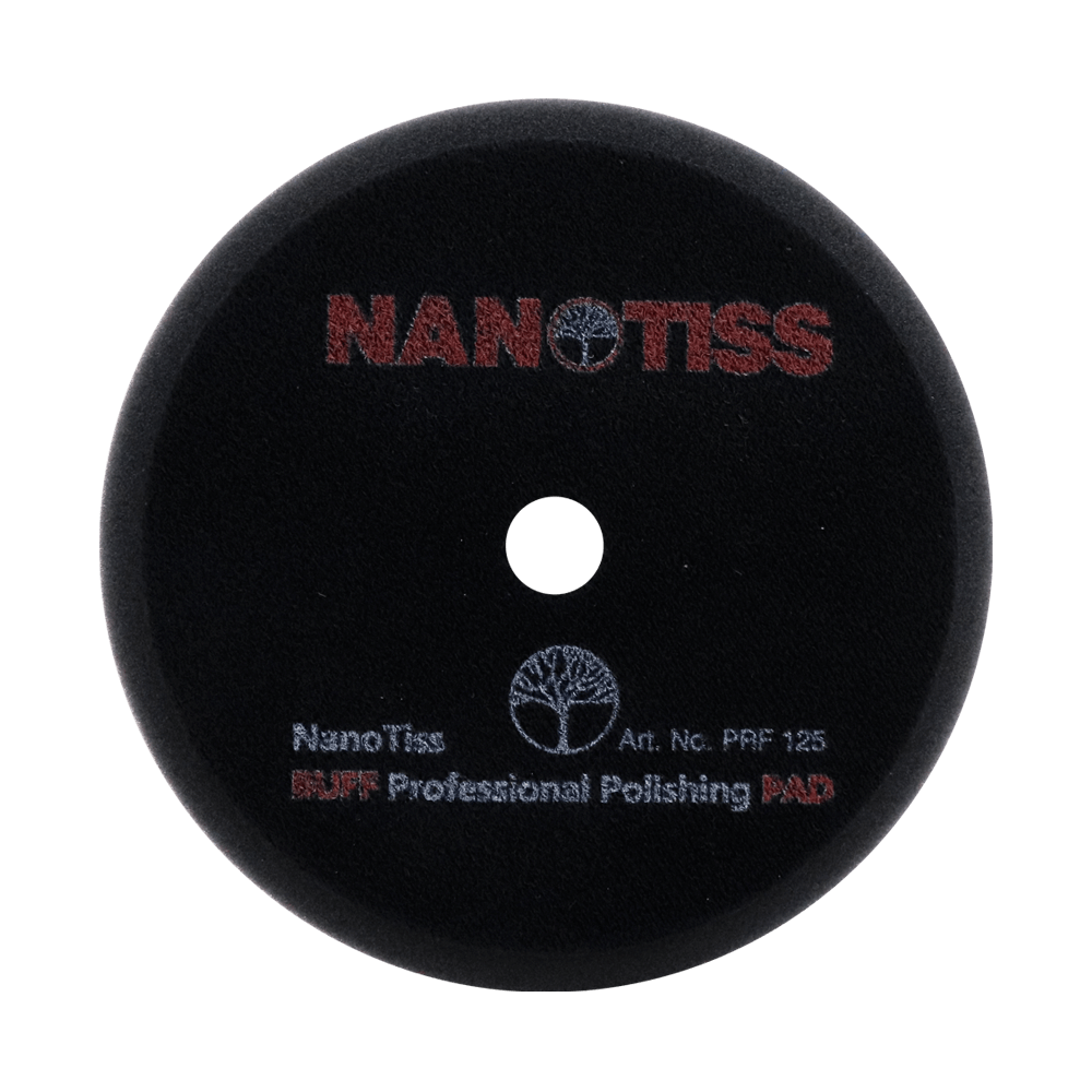 پد پولیش اسفنجی نرم 130 میلی متری نانوتیس مخصوص دستگاه پولیش Rotary چرخشی NanoTiss Rotary Polishing Pad