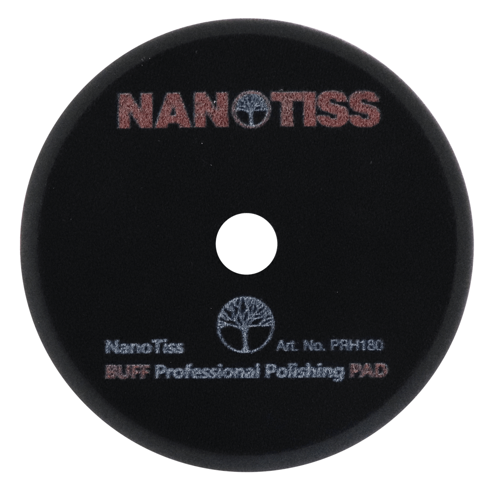 پد پولیش اسفنجی نرم 155 میلی متری نانوتیس مخصوص دستگاه پولیش Rotary چرخشی NanoTiss Rotary Polishing Pad