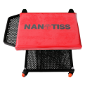 صندلی چرخدار دیتیلینگ نانوتیس با قابلیت نگهداری تجهیزات کارگاه دیتیلینگ خودرو Nanotiss