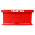 پایه نگهدارنده دیواری رنگ قرمز نانوتیس هولدر مخصوص نگهداری مواد پولیش خودرو NanoTiss