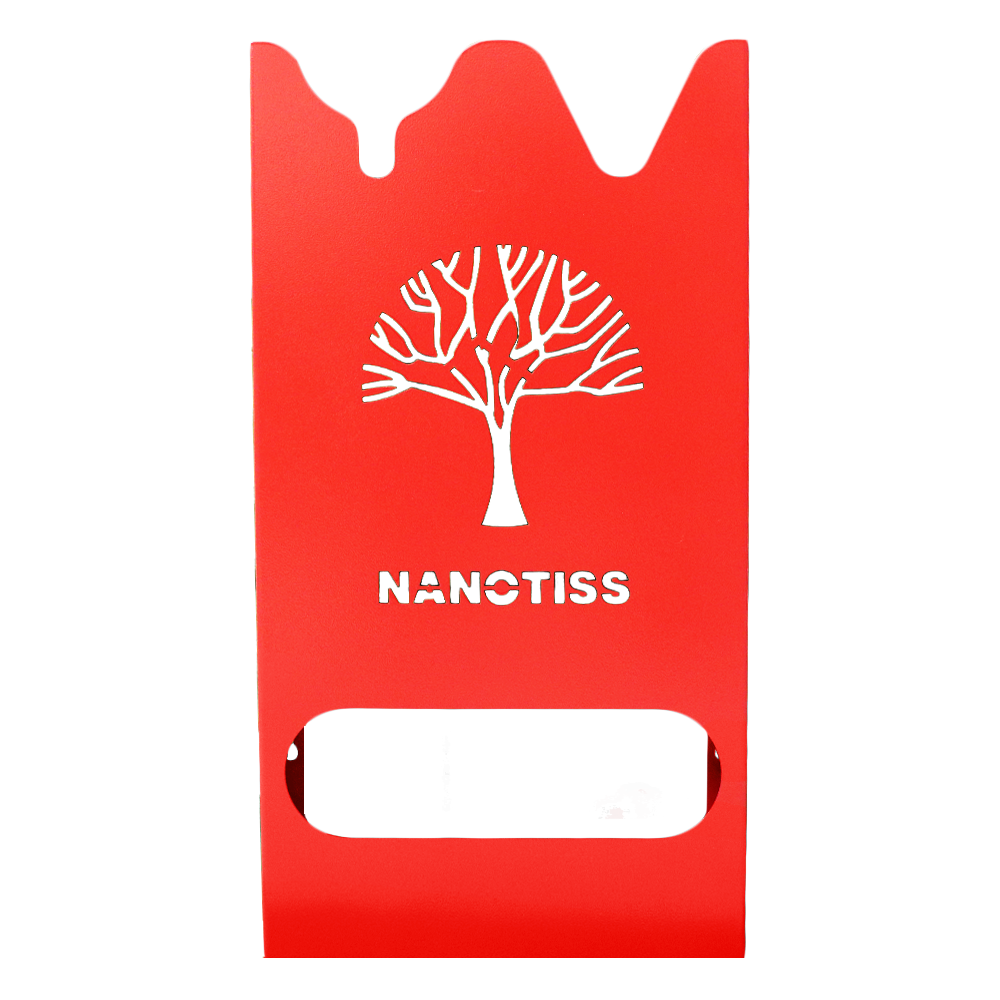 پایه نگهدارنده دیواری دو عددی هولدر مخصوص دستگاه پولیش بدنه خودرو نانوتیس-NanoTiss