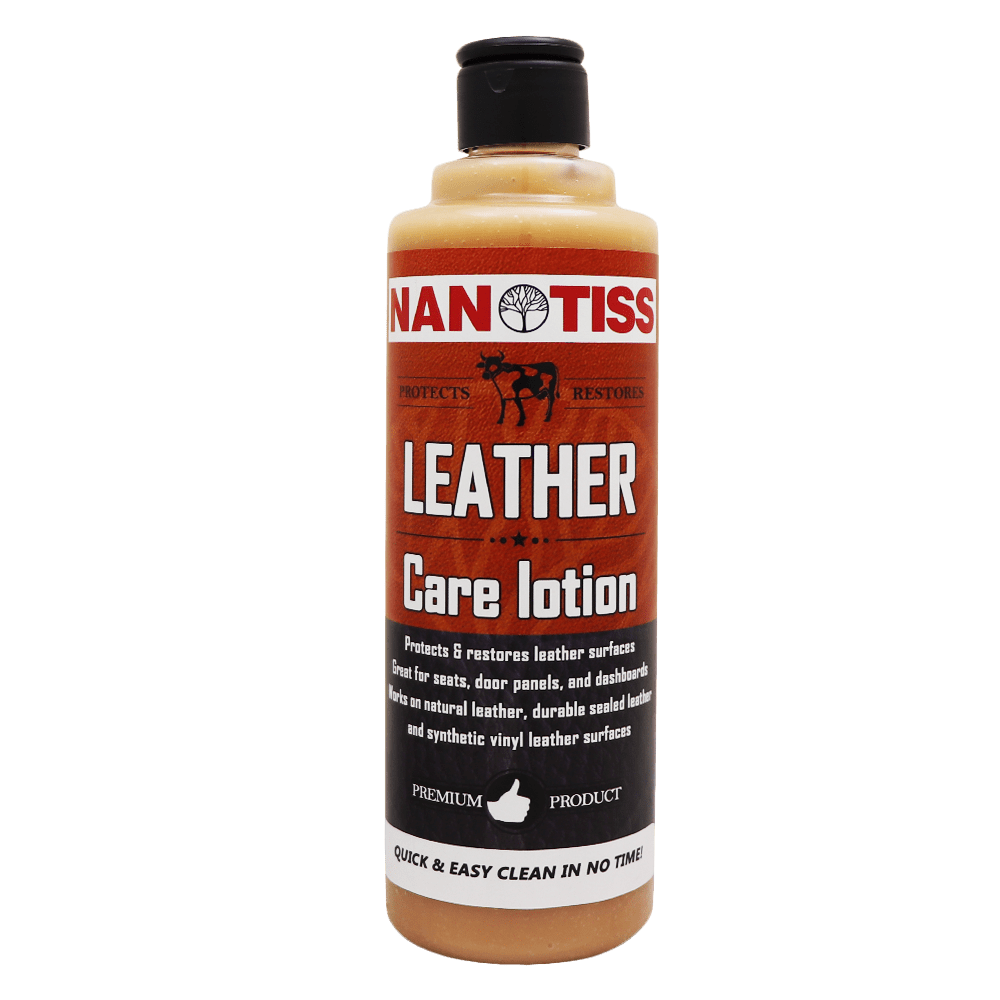 لوسیون محافظ و نرم کننده چرم نانوتیس لوسیون چرم مخصوص خودرو NanoTiss leather Care Lotion