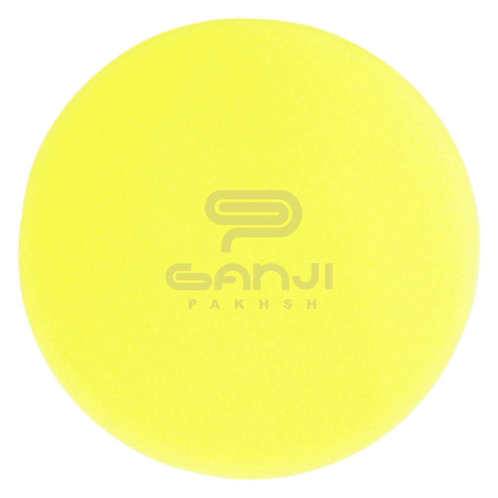 پد پولیش 145 میلی متری SiaChrome مخصوص دستگاه پولیش چرخشی مدل Yellow Polishing Pad