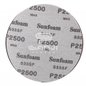 پد سنباده فومی 150 میلی متر سان فوم مخصوص دستگاه پولیش خودرو SunFoam زبری P2500