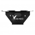 پایه نگهدارنده دیواری وی گارد مخصوص سه عدد دستگاه پیستوله رنگ مشکی V Guard Holder