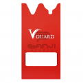 پایه نگهدارنده دیواری وی گارد مخصوص دو عدد دستگاه پولیش خودرو رنگ قرمز V Guard Detailing Holder