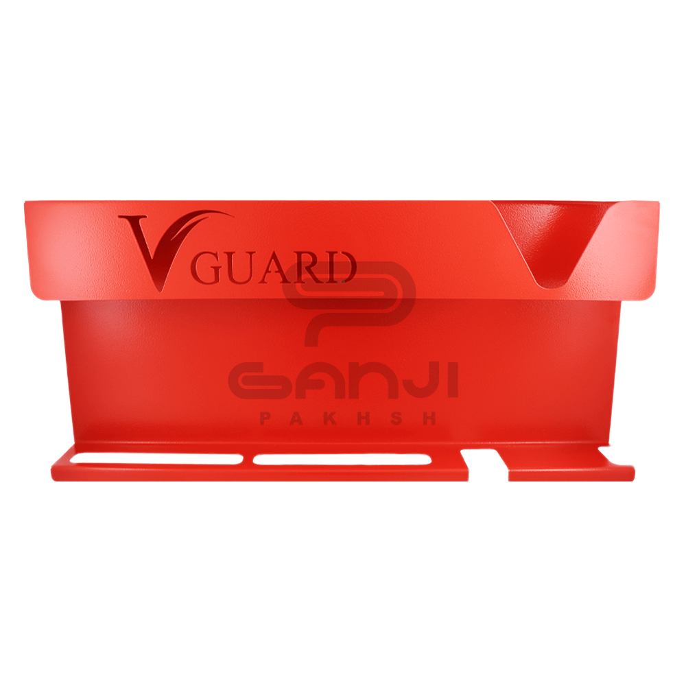 پایه نگهدارنده دیواری فرچه صفرشویی و دستگاه پولیش وی گارد مخصوص تجهیزات دیتیلینگ رنگ قرمز V Guard Detailing Holder