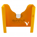 پایه نگهدارنده دیواری مربعی وی گارد مخصوص دستگاه پولیش خودرو رنگ زرد V Guard Holder